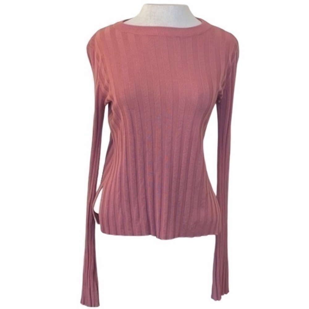 Divided H&M long sleeve blouse medium pink